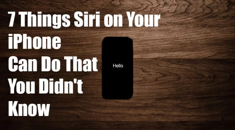7 Things Siri on Your iPhone Can Do That You Didn’t Know