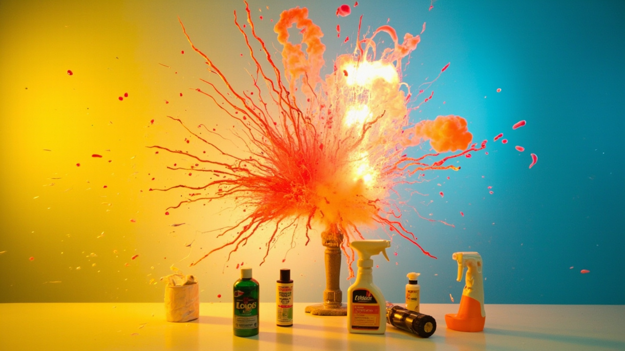Explosive Reactions Household Products Surprising image 3 Explosive Reactions Household Products Surprising - illustration 3