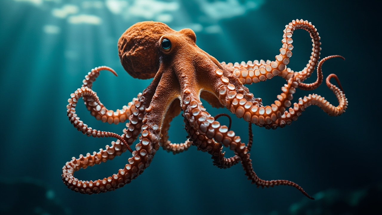 Octopuses That Punch Fish for image 1 Octopuses That Punch Fish for - illustration 1