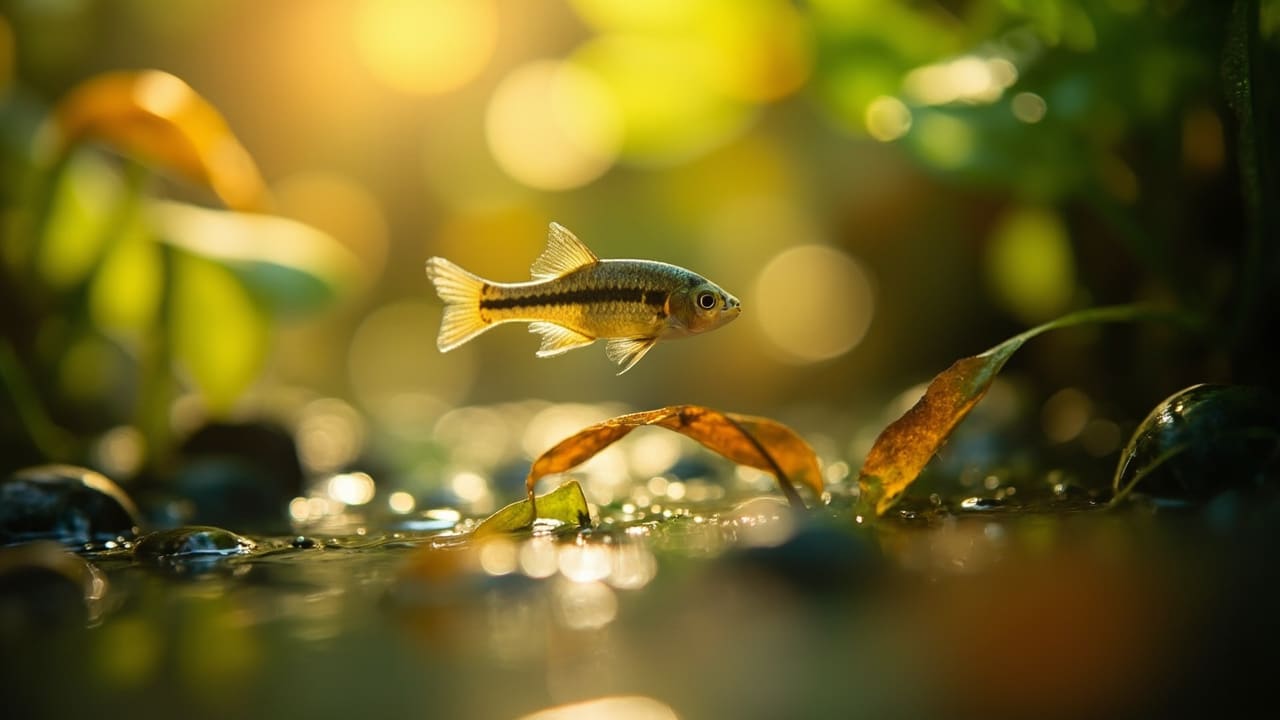 incredible animals that shock the world 2026 — An Amazon molly fish swimming among aquatic plants, representing incredible animals that shock the world 2026.