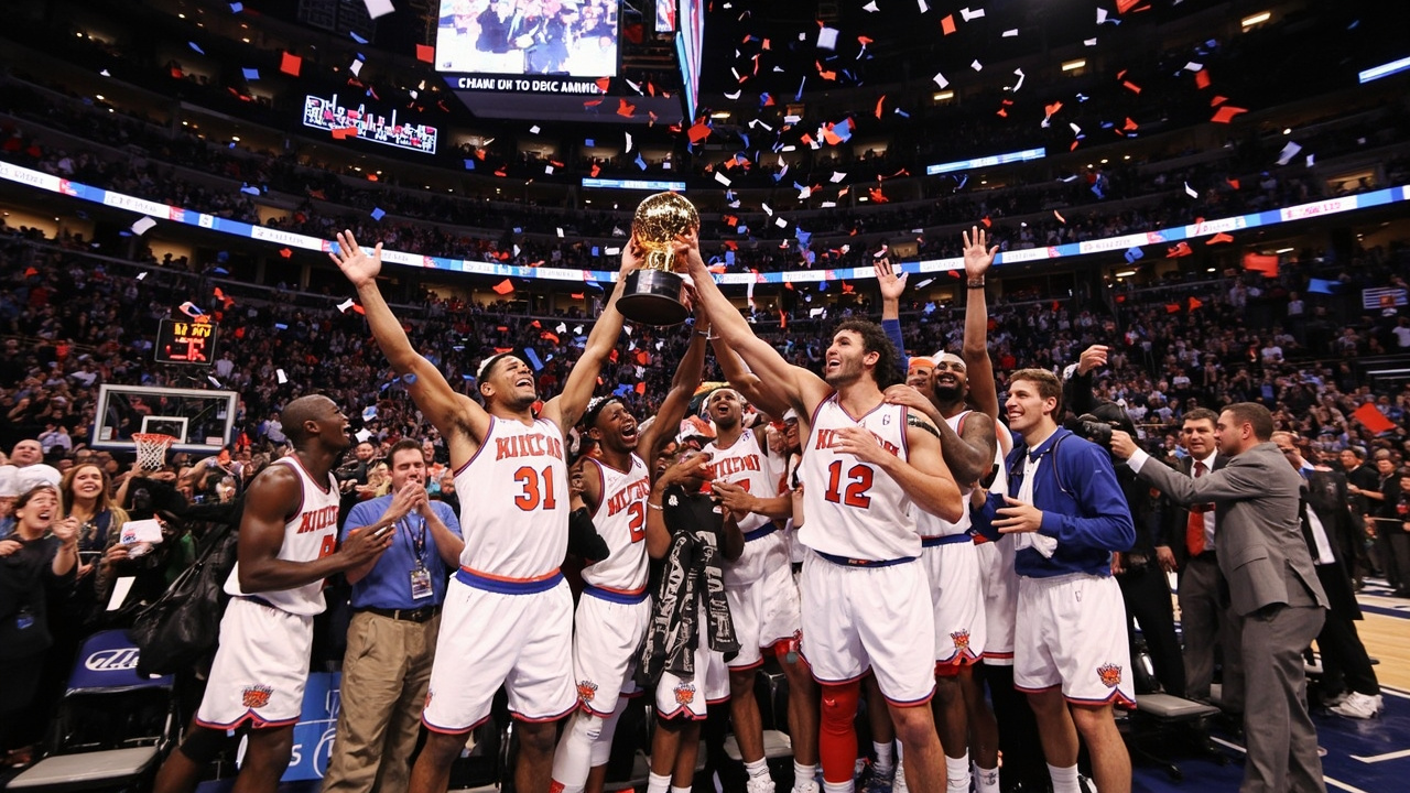 top athletic achievements you must see 2026: New York Knicks end 53-year NBA title drought