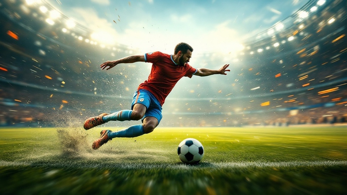 world cup records 2026 goal celebration with player sliding on knees