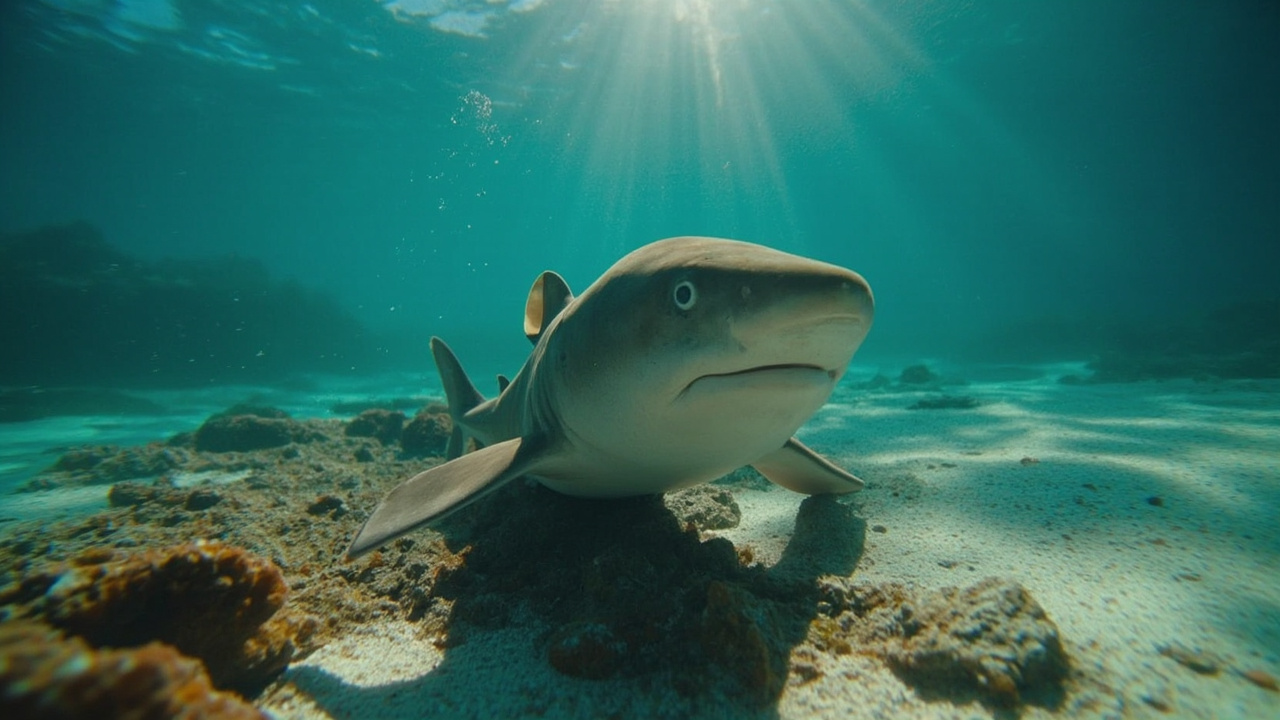 unbelievable animal stories 2026 - walking shark climbing on coral rock in Papua New Guinea