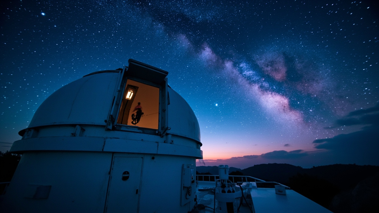 viral science facts 2026 - 2026 high-tech observatory under the Milky Way